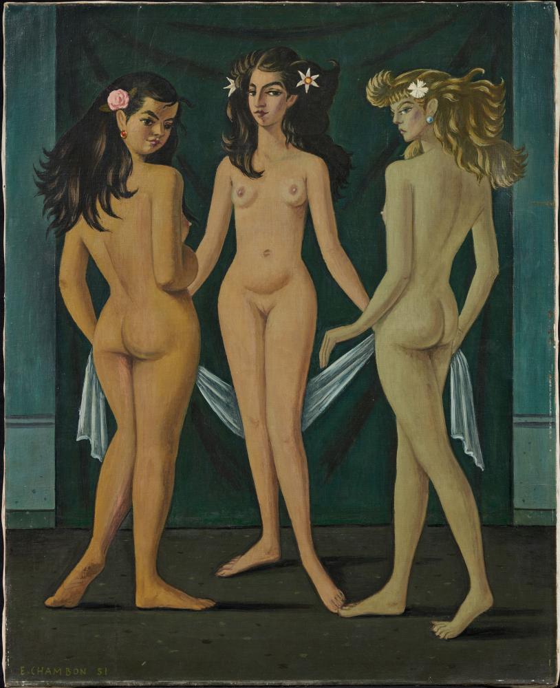 Les trois Grâces, 1951