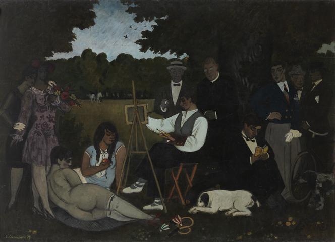 Le peintre et ses amis (Vandoeuvres), 1929